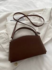 Retro-Style Women's 2026 New Fashionable Crossbody Bag That Is Versatile And Luxurious, Small Square Bag - Brown - View 10