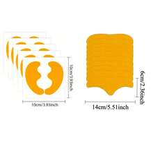 Forehead And Face Combination Set, Forehead Patch, Face Lifting Patch, Smile Patch, Facial Beauty Tool - Yellow - View 4