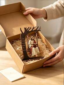 2pcs Easter Swinging Decor, Suitable For Home Decoration, Can Be Hung Under Trees As Figurines, Perfect As Church Easter Gifts, Both Beautiful And Practical, Suitable For Year-Round Appreciation, Perfect Gift Choice (1/2pcs) - Multi-color - View 5