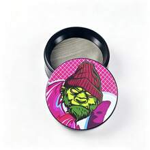 New Cartoon Style Grinder - Compact Travel Grinding Device, Suitable For Women And Men's Birthday/Valentine's Day Gifts, Travel Accessory, Fun Aesthetic Style, Durable Construction, Great Gift Choice - View 7