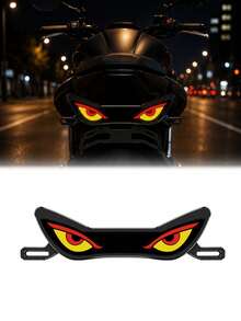 XF.Merak Motorcycle Rear License Plate Light, Motorcycle LED Light, 12V LED ABS Decorative Light, Dynamic LED, Multiple Adjustable Modes, Suitable For Most Models, Motorcycle Accessories, Car Accessories, No Battery Required - A - View 11