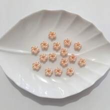 60 قطعة خرز أكريليك فضفاض بفتحة عبرية على شكل نجمة خماسية الأضلاع بلمعان اللؤلؤ وخطوط، لإكسسوارات DIY والأساور وسلاسل الهواتف والمفاتيح ولوازم الحرف اليدوية - متعدد الألوان - مشاهدة 3