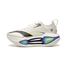 LI‑NING SHADOW 4 ESSENTIAL Men's Lightweight High‑Rebound Speed Running Shoes, Breathable Training Sneakers ARRW007 - Champagne White/black - View 5