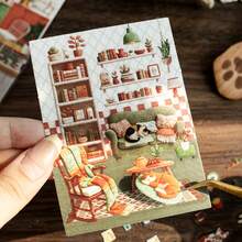 My Room Scene Stickers, Large Landscape Stickers, Scrapbook Stickers, Miniature Landscape Stickers, Decorative Stickers, Immersive DIY Stickers, Adult Craft Stickers, Halloween Gift, Stress Relief, Craft Enthusiasts - A - View 14