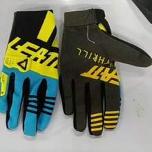 LEATT ROAD Full Finger Gloves For Off-Road Motorcycle, MX, ATV, MTB, BMX, Bicycle, Racing, Unisex Riding - Multicolor - View 23