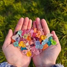 20/50/100pcs Resin Glow-In-The-Dark Animal Figurines, Random Colors, No Power Required, Suitable For Garden, Party, Mini Landscape, Pool, Dollhouse Decoration And Other Holidays, Random Style - Multicolor - View 4