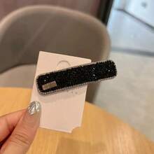Rhinestone High-End Hair Clip New Side Clip Fashion Elegant Forehead Bangs Clip Minimalist Versatile BB Clip Hair Accessory - Multicolor - View 6