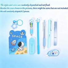 9pcs/2pcs/1pc Student Ins Style Back To School Stationery Gift Box, Multi-Color Options, Student Office Use, Teen Girl Gift, Back To School/Back To School Season/Halloween/Christmas Essential - Football Set - View 13