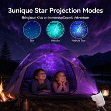 1 buah Lampu Malam Berbintang LED RGB, Multi-Mode, Langit Berbintang Berwarna-warni, Kelap-kelip Bintang, Pencahayaan Suasana Malam, Fungsi Timer, Penggunaan Multi-Scene Untuk Mobil, Ruang Tamu, Cocok Untuk Lampu Malam Berbintang di Langit-langit Kamar Tidur, Penggunaan Dewasa, Home Theater, Pencahayaan Dekorasi Ruangan, Hadiah Hari Valentine, Berkemah, Dekorasi Pernikahan - Langit berbintang/bintang/cahaya malam - View 7