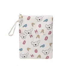 Customized Cute Cartoon Storage Pouch, Unisex, Custom Personalized Design, Multi‑Purpose Pencil Case Organizer Bag. Fresh Aesthetic,Preppy Style - Multicolor - View 25