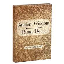 A 25-CARD DECK Ancient Wisdom Runes Deck Premium Paper Cards With Detailed Celestial Illustrations For Insight & Guidance, Ideal Beginner Gift - Rusty Rose - View 10