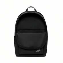 Nike New Large Capacity Travel Backpack Unisex Dual Zipper Compartment Laptop Bag Student Backpack, Size Approx. 44*30*15cm - Black/Silver - View 6