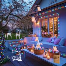 Outdoor Solar Waterproof Rope LED Lights, Bendable Clear Tube Design, Gentle Warm Glow, Wonderful Decor For Raised Planters, Deck Steps, Fence Lines And Backyard Landscaping - Tube Light - View 10