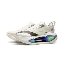 LI‑NING SHADOW 4 ESSENTIAL Men's Lightweight High‑Rebound Speed Running Shoes, Breathable Training Sneakers ARRW007 - Champagne White/black - View 3