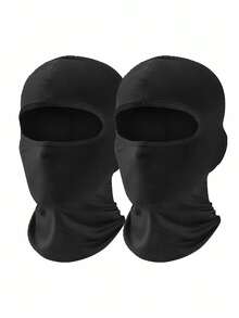 1pc/2pcs/3pcs/6pcs Balaclava Face Mask, Sun Protection Neck Gaiter, Breathable Motorcycle Helmet Liner, Windproof Neck Warmer, Ski Mask - Multicolor - View 11