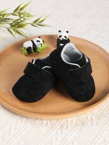 Versatile Unisex Infant Sneakers Toddler Walking Shoes Infant Shoes Spring Autumn - Black - View 7