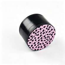 New Pink Leopard Print Grinder - Compact Travel Grinding Device, Suitable For Women And Men As Birthday/Valentine's Day Gift, Travel Accessory, Fun Aesthetic Style, Durable Construction, Great Gift Choice - View 3