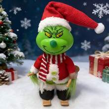 The Grinch 1pc Funny Hanging Christmas Decoration, Christmas Tree Ornament Hanging Decor - Multicolor - View 6