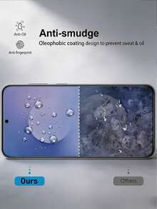 2Pcs HD One Click Installation Cleanroom Tempered Glass Film Full Coverage Phone Screen Protector Compatible With Samsung Galaxy S25 S26 S24 Ultra S22 S23 Plus/Compatible With Xiaomi 17 15 Pro 9H+ Hardness Silk Screen Dustproof Explosion Proof Scratch Resistant No Bubble Automatic Adsorption Smooth Oil Repellent Layer Ultrasonic Fingerprint Unlocking Protective Film - Clear - View 9