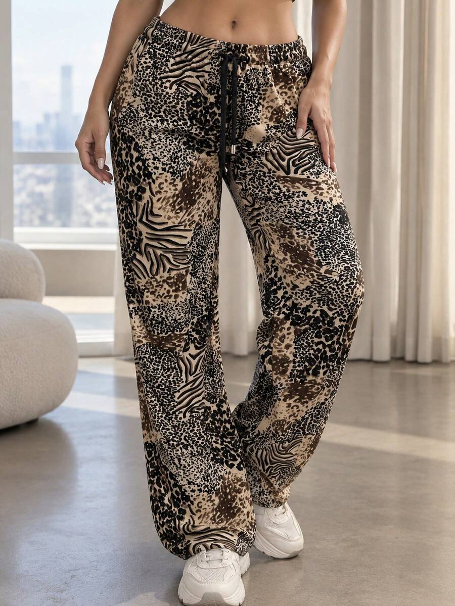 Women Pants - Dark Grey - View 1