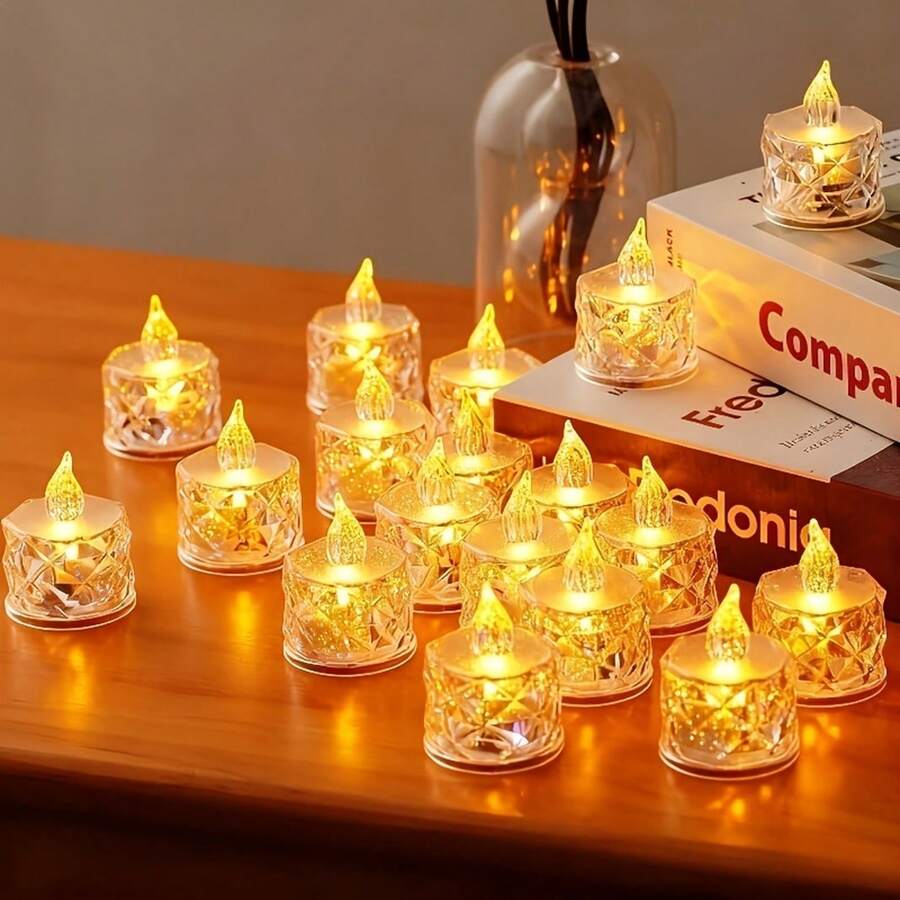Holiday Celebration Candles - 24 Pieces - View 1