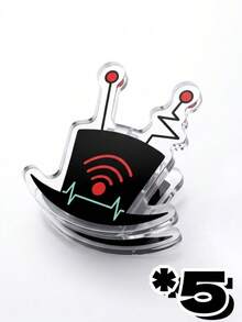 VOX Limited Edition Acrylic Double-Sided Clip | Creative Cartoon Desktop Stand Decoration, High Transparency Collectible Essential - Multicolor - View 7