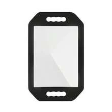 1pc Handheld Hair Mirror - Lightweight Portable Salon-Grade Acrylic Mirror With Textured Handle, Suitable For Hair Styling Behind The Head, No Battery Required, Perfect For Hairstylists, Beauticians, Home And Professional Use As Hair Styling Accessory - A - View 5