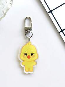 1pc Cartoon Keychain ANITEEZ Cartoon Cute Acrylic Keychain Bag Accessories K-Pop Yunho Yeosang Fan Gift - Multicolor - View 10