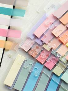 3200pcs 16 Styles PET Sticky Notes European Vintage Color Index Tabs ...