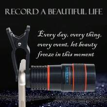 Professional-Grade Smartphone Telephoto Lens-A Universal Lens For Smartphones And Tablets Featuring An Extendable Zoom Design. - A - View 5