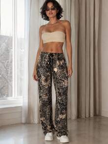 Women Pants - Dark Grey - View 4