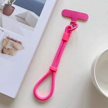 1pc Adjustable Multicolor Nylon Phone Lanyard, Durable Short Rope, Phone Case Anti-Loss Accessory, Universal Detachable Wrist Strap, Suitable For Most Smartphones, Sturdy Braided Rope, Daily Use - Multicolor - View 15
