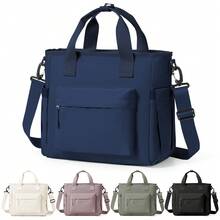Insulated Lunch Tote Bag, Multi-Layer Thermal Lunch Box Cooler Handbag, Large Capacity Lunch Bag - Keeps Food Warm And Fresh For Long Periods, Durable Shoulder Strap For Easy Carrying, Perfect For Work, School Or Outdoor Activities, Multiple Colors Available - Multicolor - View 2