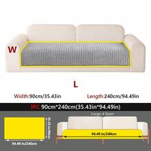 1 buah Bantal Sofa Mewah Baru, Bantalan Kursi Anti Selip Ramah Hewan Peliharaan, Pelindung Sofa, Dekorasi Ruangan, Cocok untuk Sofa 1-4 Dudukan, Serbaguna - MultiWarna - View 16