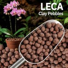 400/800g Multi-Purpose Expanded Clay Pebbles (Leca Balls) – Suitable For Pot Top Dressing, Bottom Drainage Layer, Hydroponic Plants & Orchid Planting, Excellent Drainage & Aeration, Prevents Root Rot, Reusable - Ceramic Clay Pebbles - View 1