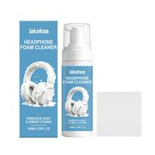 jakehoe 100ml Headphone Foam Cleaner Kit With Microfiber Cloth Gentle Dirt Sweat Stain Remover For Gaming Headset Earbuds Accessories - Liquid - View 6