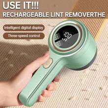 Rechargeable Electric Lint Remover & Fabric Shaver, 3-Speed Adjustable Sweater De-Pilling Machine With Precision Mesh Guard, Suitable For Clothing, Wool Coats, Sofa Furniture - Multicolor - View 12