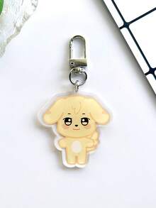 1pc Cartoon Keychain ANITEEZ Cartoon Cute Acrylic Keychain Bag Accessories K-Pop Yunho Yeosang Fan Gift - Multicolor - View 5
