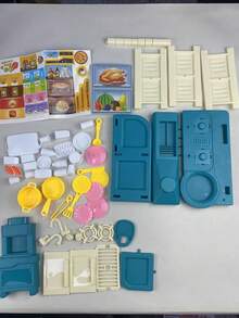 3-6 Years Old Children's Home Kitchen Toys, Suitable For Girls And Boys, Realistic Food And Accessories, Kitchen Toy Set, Including Pots And Cookware Toys, Kitchen Toys, Kitchen Games, Children's Kitchen, Children's Cooking Toys, Including Pots, Bowls And Frying Pans (Random Color) - Multicolor - View 6