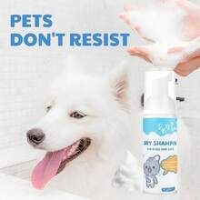 OIVOLII Sampo Tanpa Air untuk Kucing & Anjing - Mousse Rambut Pembersih Instan, Gel Mandi Cepat, Formula Cuci Kering untuk Kulit Sensitif, Cocok untuk Anjing dan Kucing Peliharaan - Perawatan Rambut - Pencucian tanpa air tingkat lanjut - View 4