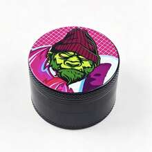 New Cartoon Style Grinder - Compact Travel Grinding Device, Suitable For Women And Men's Birthday/Valentine's Day Gifts, Travel Accessory, Fun Aesthetic Style, Durable Construction, Great Gift Choice - View 2