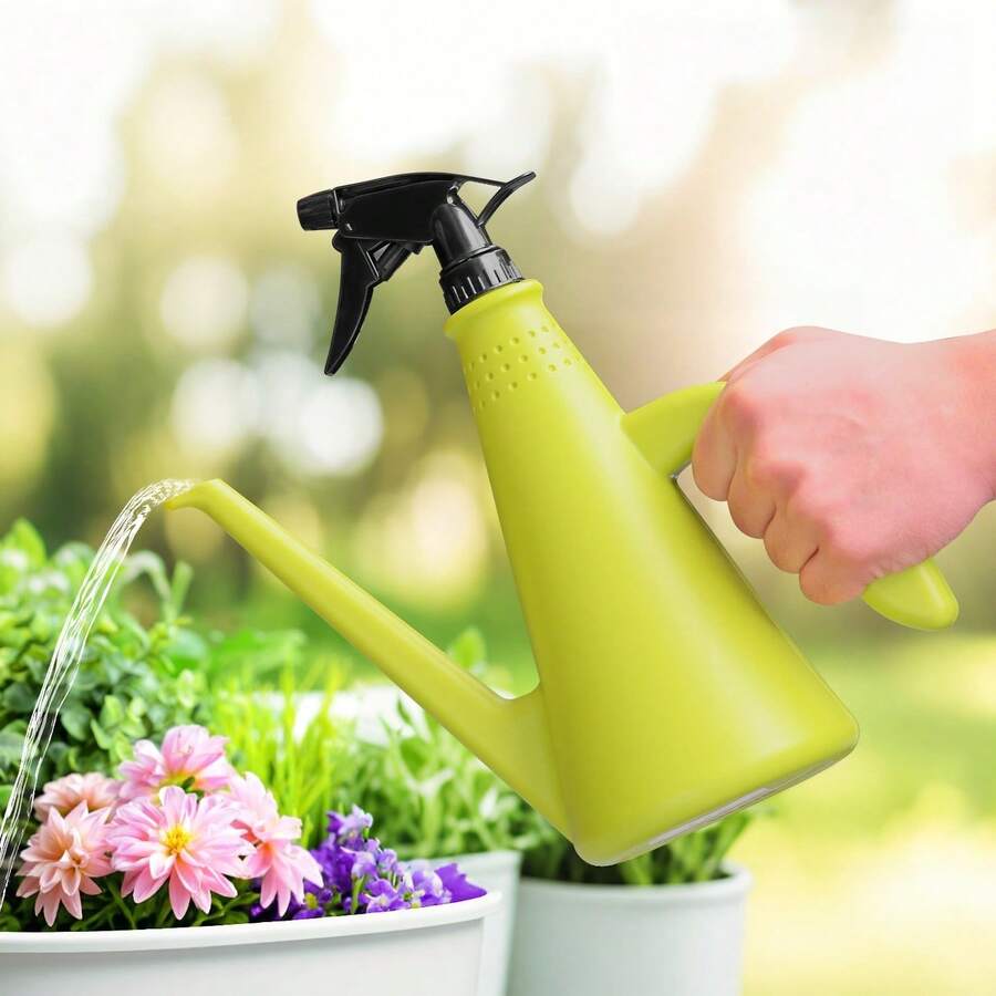 Multifunctional Watering Can & Spray Bottle, Fine Mist Sprayer, 2-In-1 Watering And Spraying For Plants - Dual-use - View 1