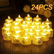 Holiday Celebration Candles - 24 Pieces - View 3
