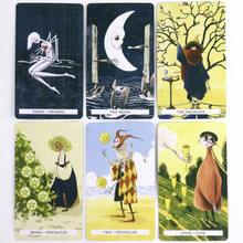 Durable Cardstock, A Set 78-Deck English Edition I Am Not A Doll Tarot Cards For Divination And Gameplay - Vibrant Illustrations - Blue - View 7