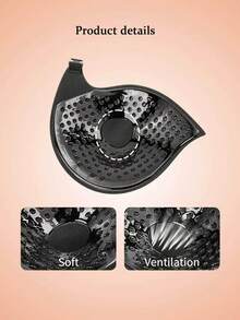1pc Women's New Fox Tail Adhesive Bra, Self-Adhesive Front Buckle Design, Small Chest Enhancing Soft Comfortable Breast Pads, Suitable For Wedding Photography, Daily Commute, Beach Vacation - Multicolor - View 5
