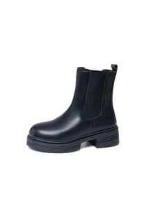 Women's Ankle Boots Autumn/Winter Boots Hot-Selling Thick Sole Slim Chelsea Boots - Black - View 10