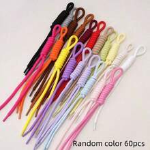 1-100pcs Colorful Dopamine Braided Polyester Handmade Rope, DIY Bag, Phone Chain, Jewelry Pendant Fashion Accessories - Multicolor - View 12