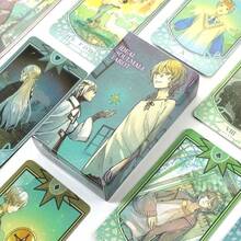 78‑Card Ideal Soulmate Tarot Deck English Version Anime Manga Style Oracle Cards Board Game For Casual Party Gathering Entertainment - Multicolor - View 4