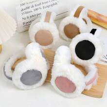 Winter Plush Warm Ear Muffs Ear Covers Ear Warmers Ear Protectors Cycling Cold Weather Ear Caps - A - View 5