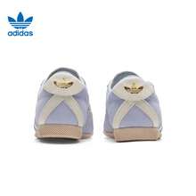 Adidas New ANFU Vintage Versatile Casual Thin-Sole Lightweight Sneakers For Women - Blue and White - View 4